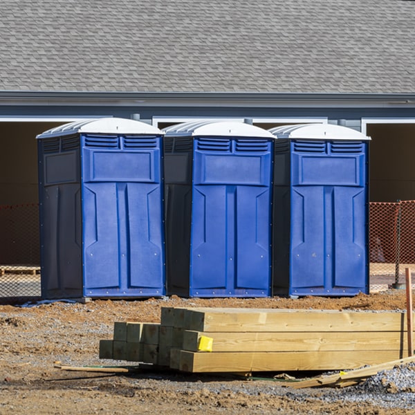 do you offer hand sanitizer dispensers inside the portable toilets in Taftville CT